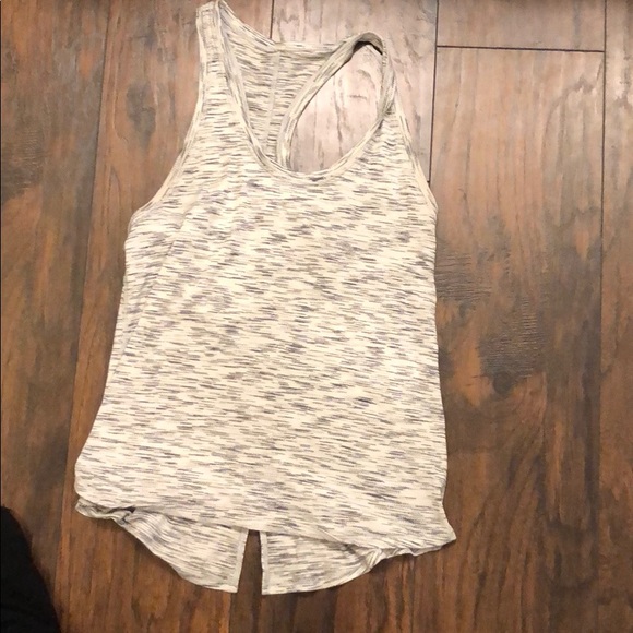 Grey lululemon tank